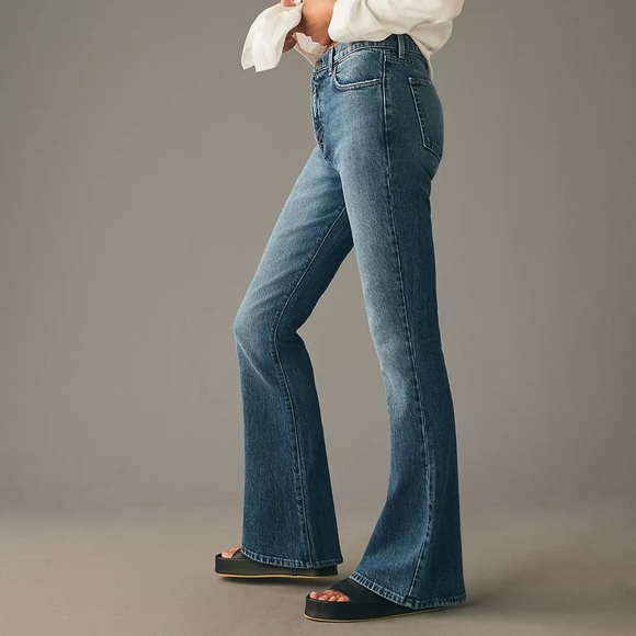 NWT Modern American Emmy High Rise Flare Jeans Size 27 - Picture 2 of 14